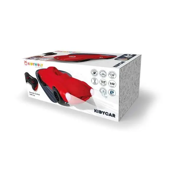 Bild: 5407009180514 | KIDYWOLF Ferngesteuertes Auto 1:12 rot | RC Auto | 418051 | 2024