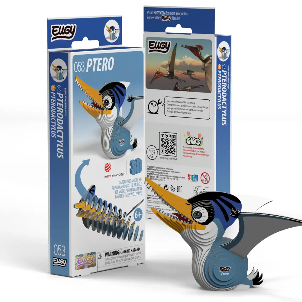 Cover: 9421035150514 | EUGY - 3D Bastelset Pterodactylus | Kit (Bastelset) | In Karton | 2026
