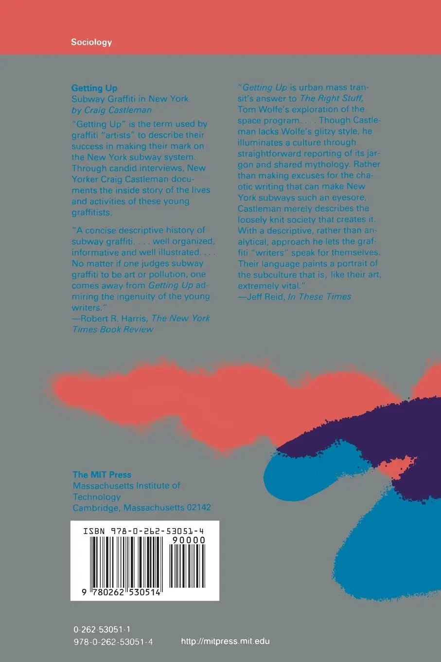 Rückseite: 9780262530514 | Getting Up | Subway Graffiti in New York | Craig Castleman | Buch