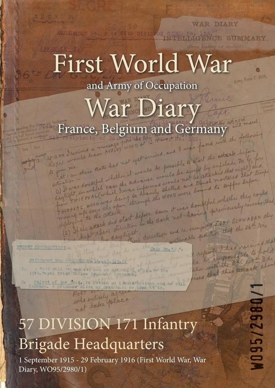 Cover: 9781474530514 | 57 DIVISION 171 Infantry Brigade Headquarters | Wo95 | Taschenbuch