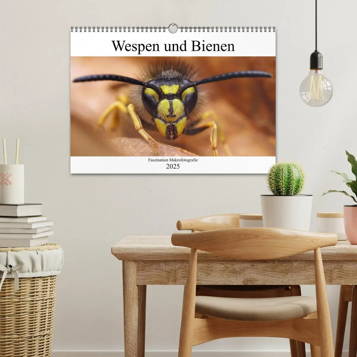Bild: 9783435340514 | Faszination Makrofotografie: Wespen und Bienen (Wandkalender 2025...