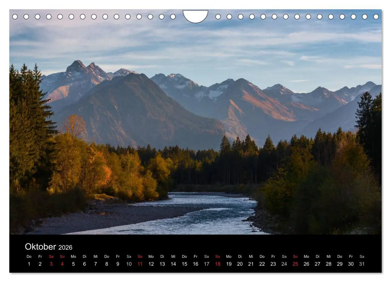 Bild: 9783516140514 | Im Allgäu bei Oberstdorf (Wandkalender 2026 DIN A4 quer), CALVENDO...