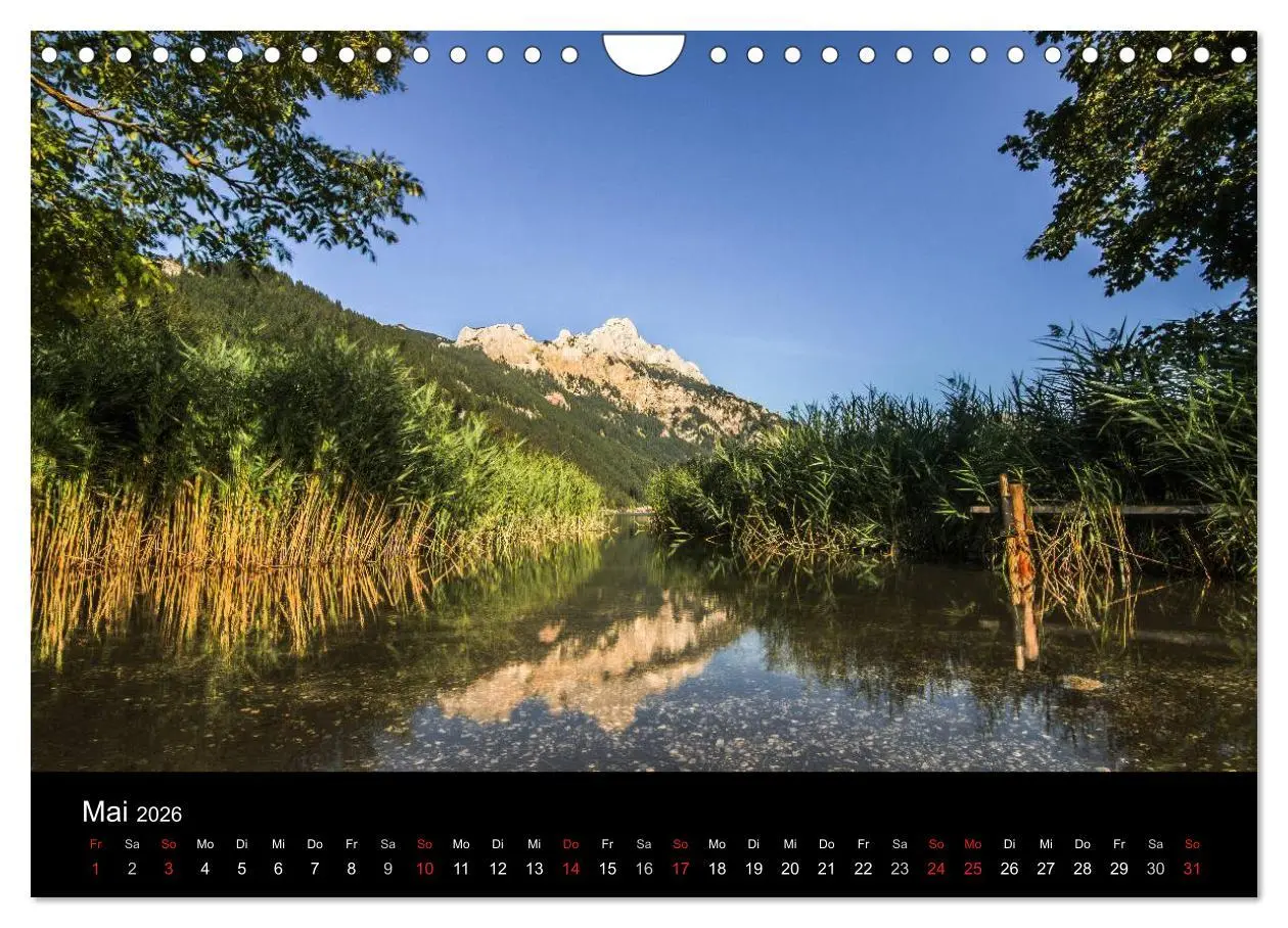 Bild: 9783516140514 | Im Allgäu bei Oberstdorf (Wandkalender 2026 DIN A4 quer), CALVENDO...