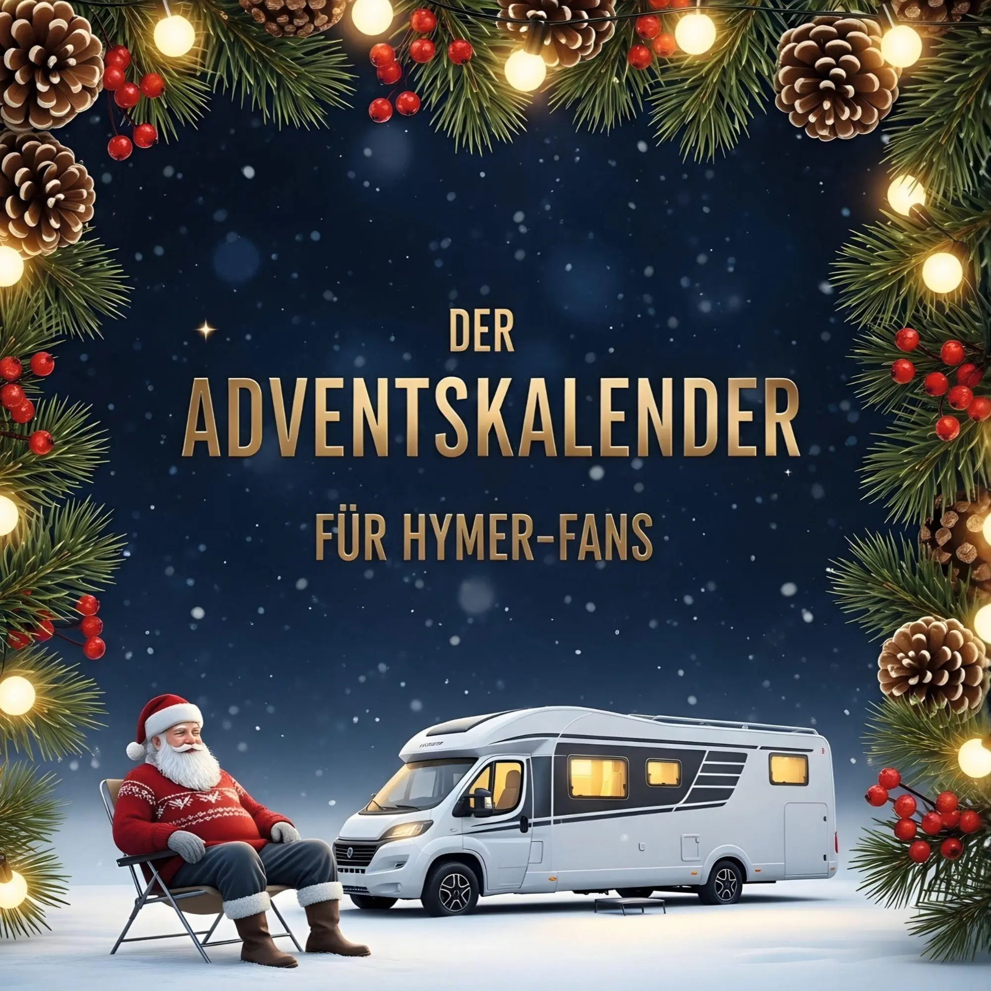 Cover: 9783695340514 | Der Adventskalender für Hymer-Fans | Liam Lehmann | Taschenbuch | 2025