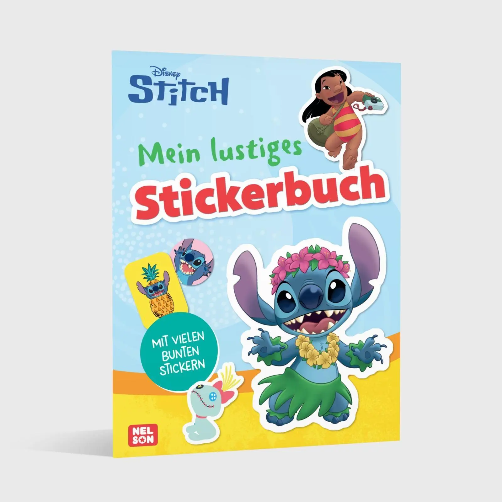 Bild: 9783845130514 | Disney Kreative Beschäftigung: Stitch: Mein lustiges Stickerbuch