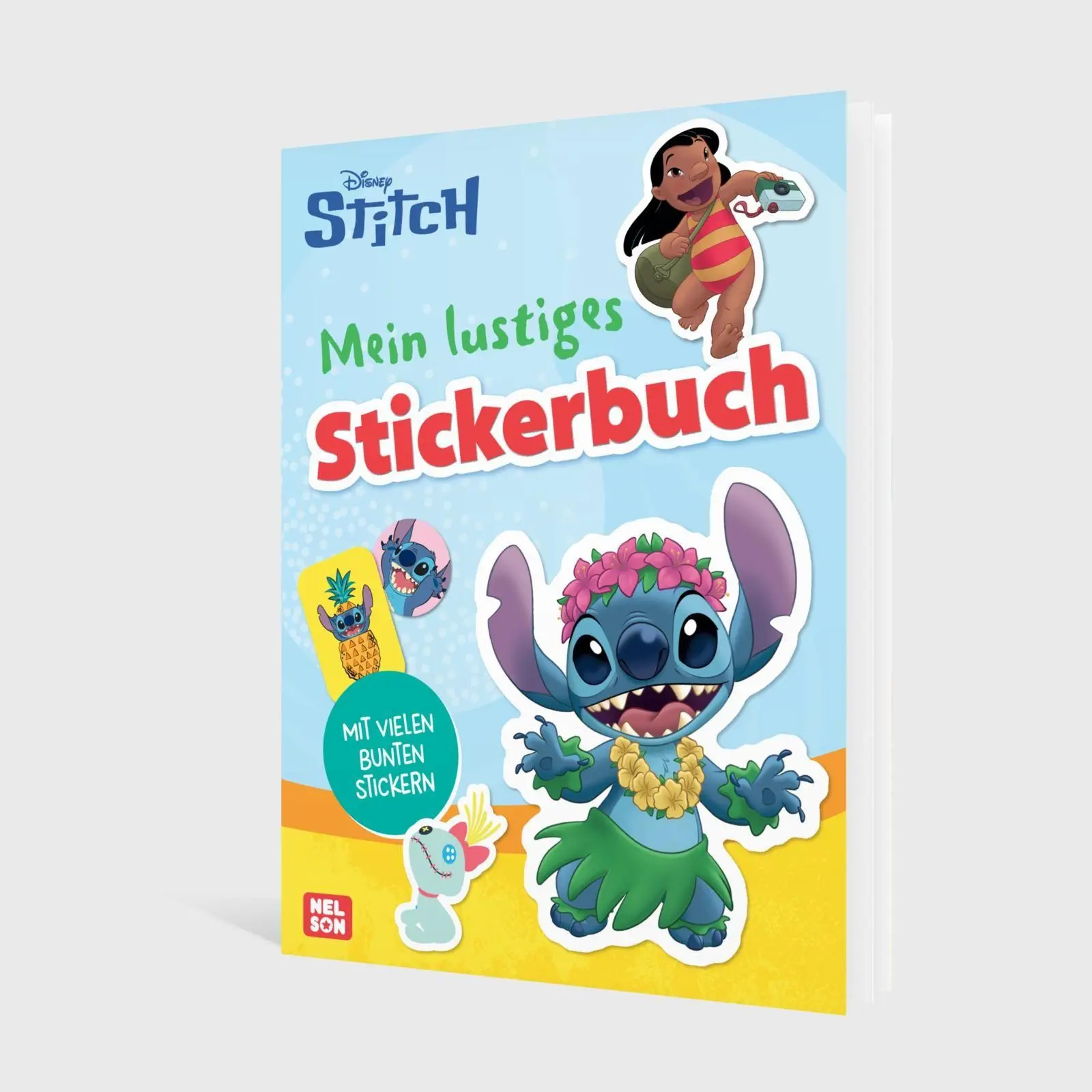Bild: 9783845130514 | Disney Kreative Beschäftigung: Stitch: Mein lustiges Stickerbuch
