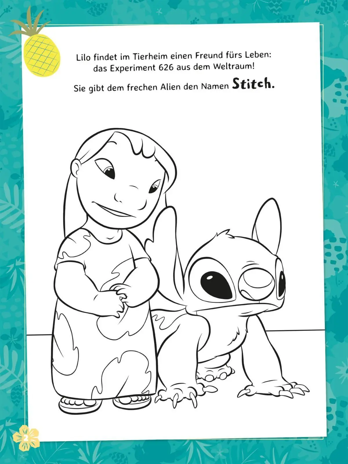 Bild: 9783845130514 | Disney Kreative Beschäftigung: Stitch: Mein lustiges Stickerbuch