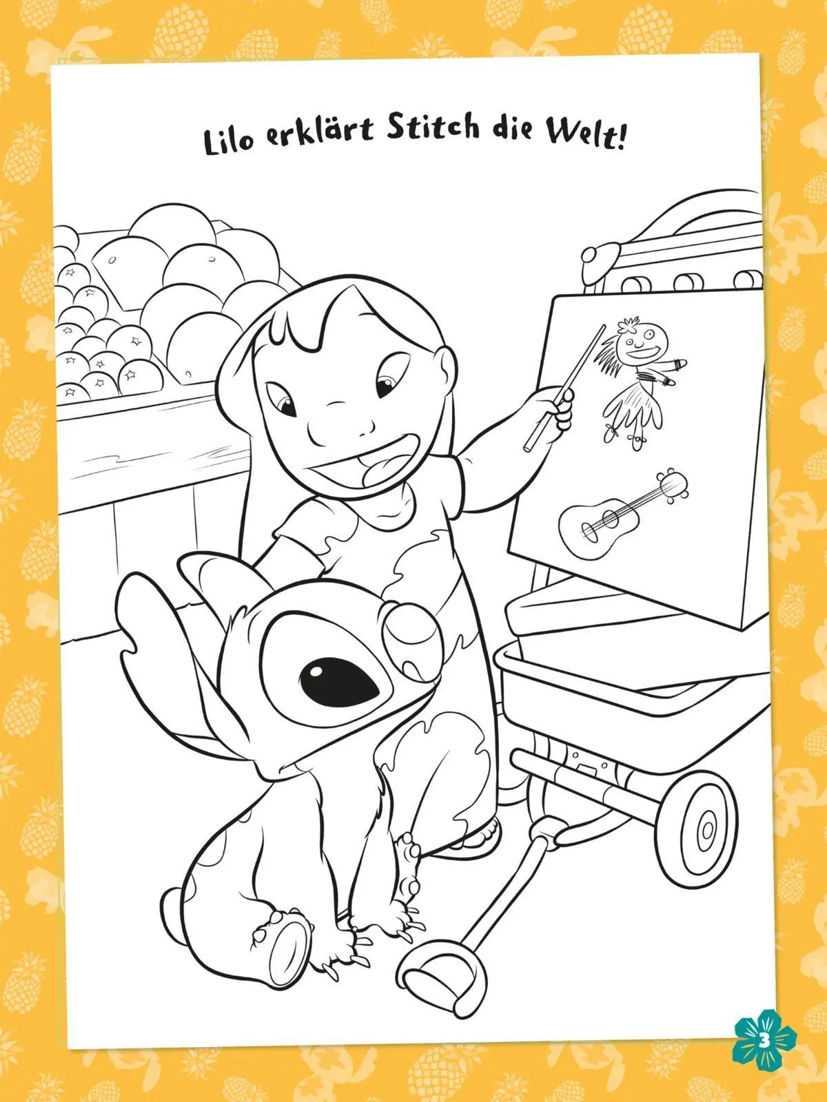 Bild: 9783845130514 | Disney Kreative Beschäftigung: Stitch: Mein lustiges Stickerbuch