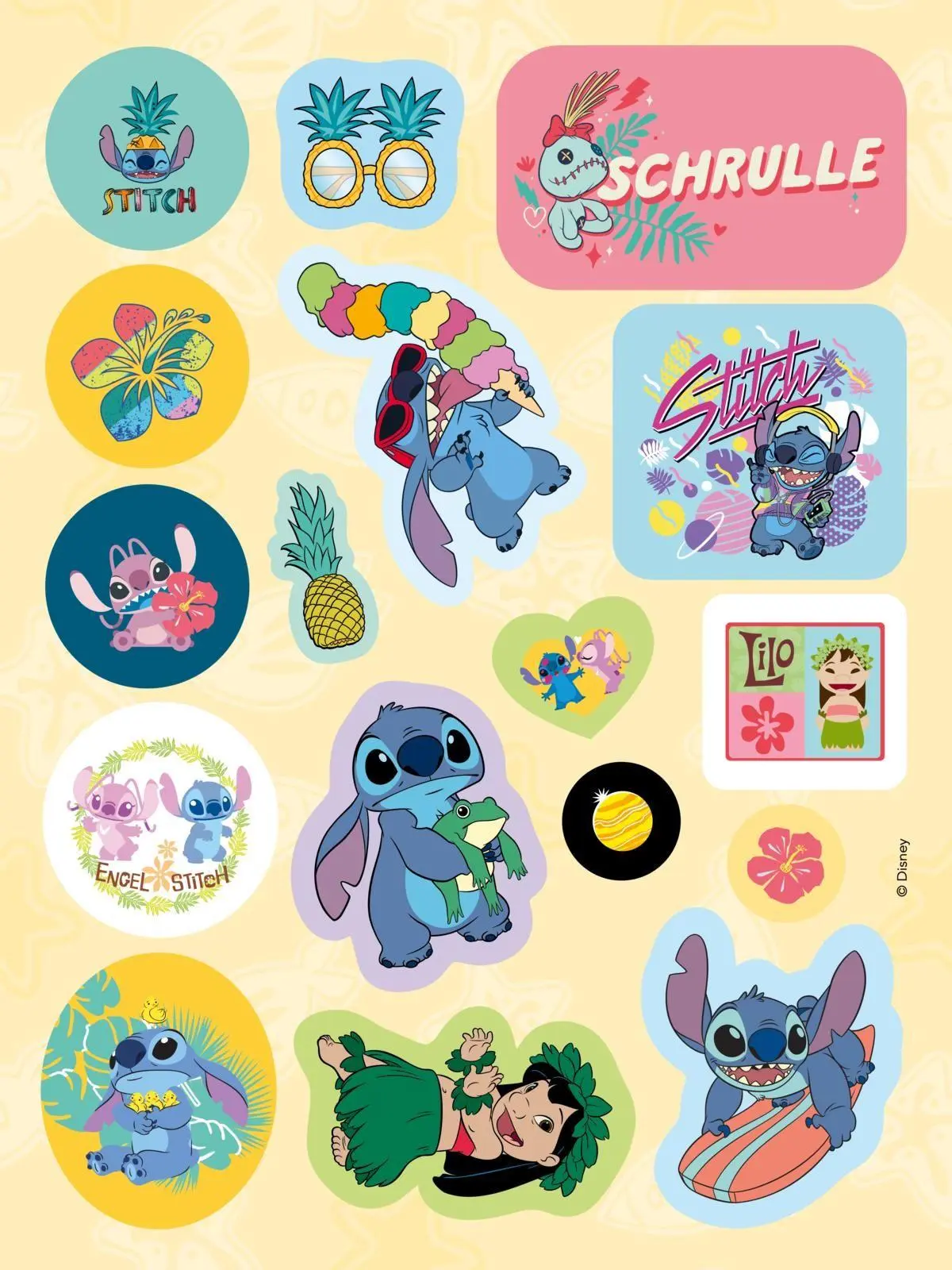 Bild: 9783845130514 | Disney Kreative Beschäftigung: Stitch: Mein lustiges Stickerbuch
