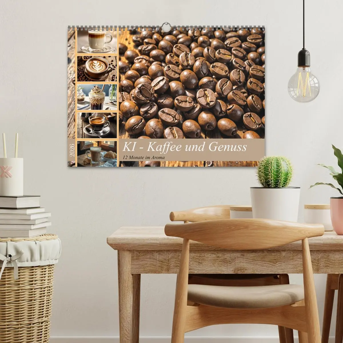 Bild: 9783457350614 | KI - Kaffee und Genuss 12 Monate im Aroma (Wandkalender 2026 DIN A3...