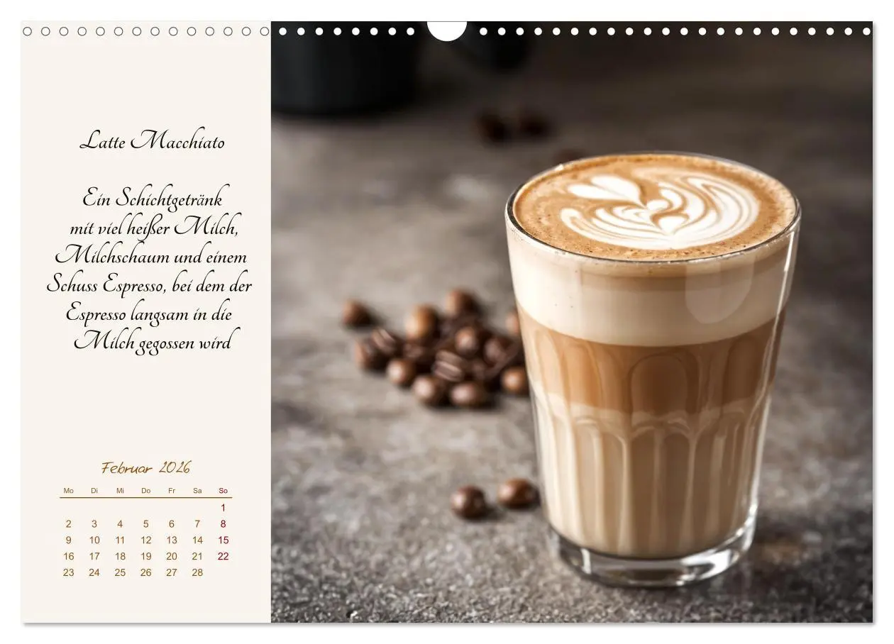 Bild: 9783457350614 | KI - Kaffee und Genuss 12 Monate im Aroma (Wandkalender 2026 DIN A3...