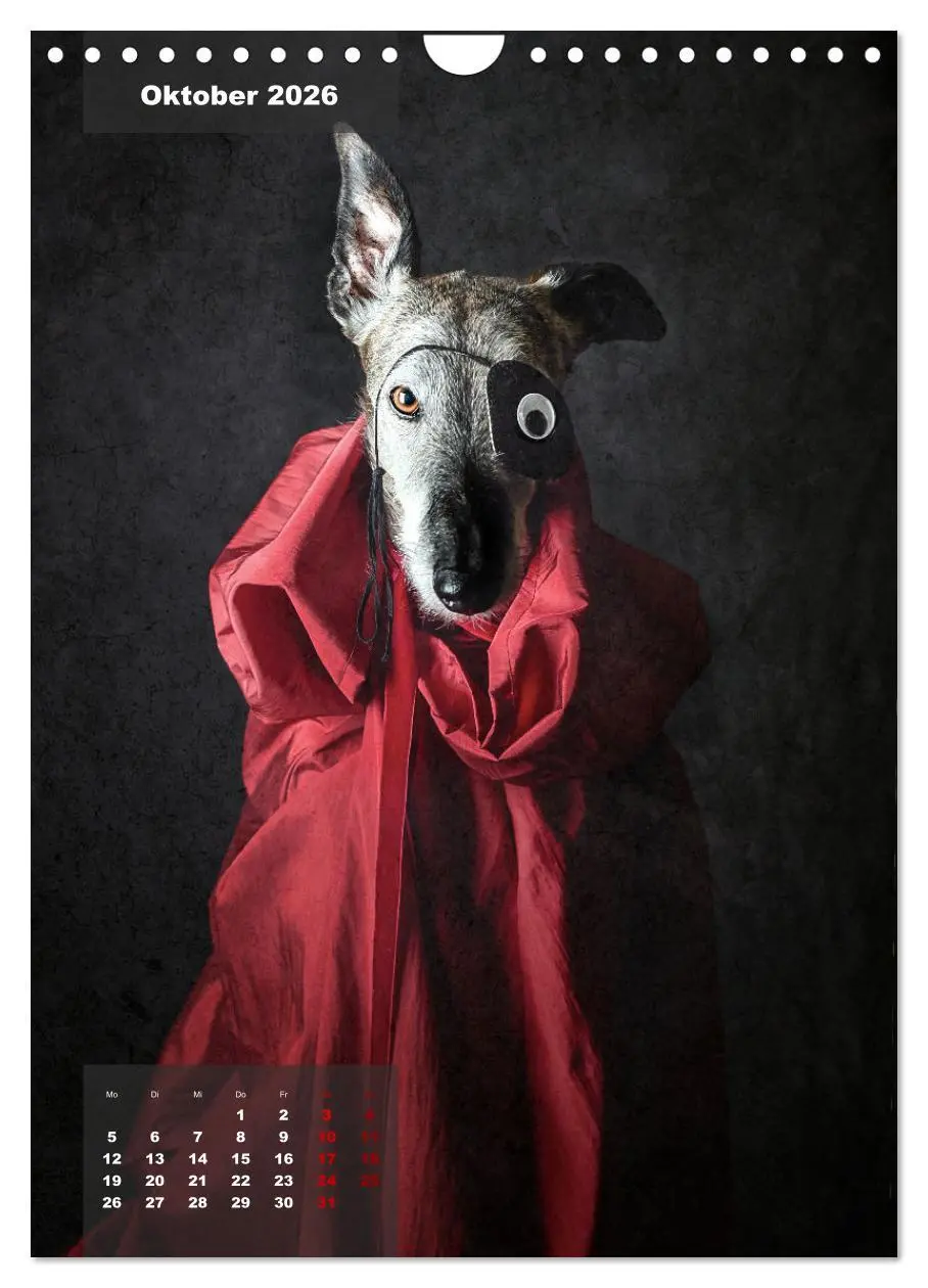 Bild: 9783516370614 | UNDERDOG - Windhundportraits (Wandkalender 2026 DIN A4 hoch),...