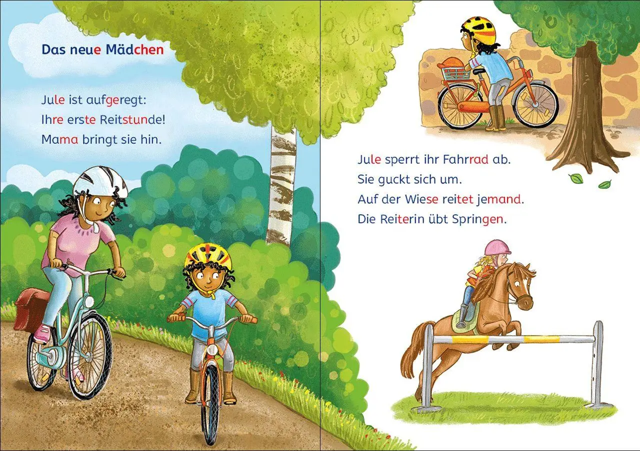 Bild: 9783743220614 | Leselöwen 1. Klasse - Eine ponystarke Reitstunde | Sabine Giebken