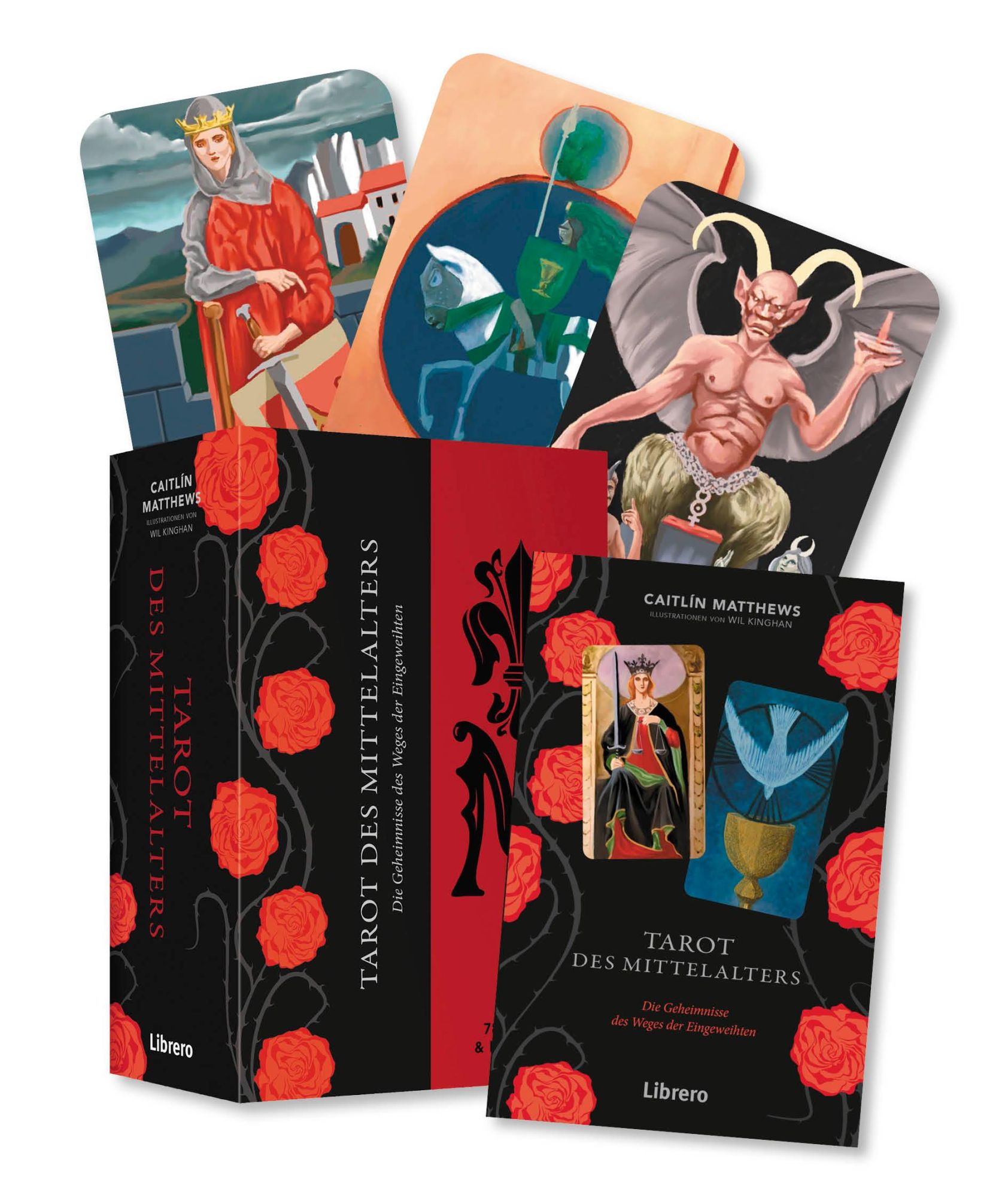 Cover: 9789464990614 | Tarot des Mittelalters | Die Geheimnisse des Weges der Eingeweihten