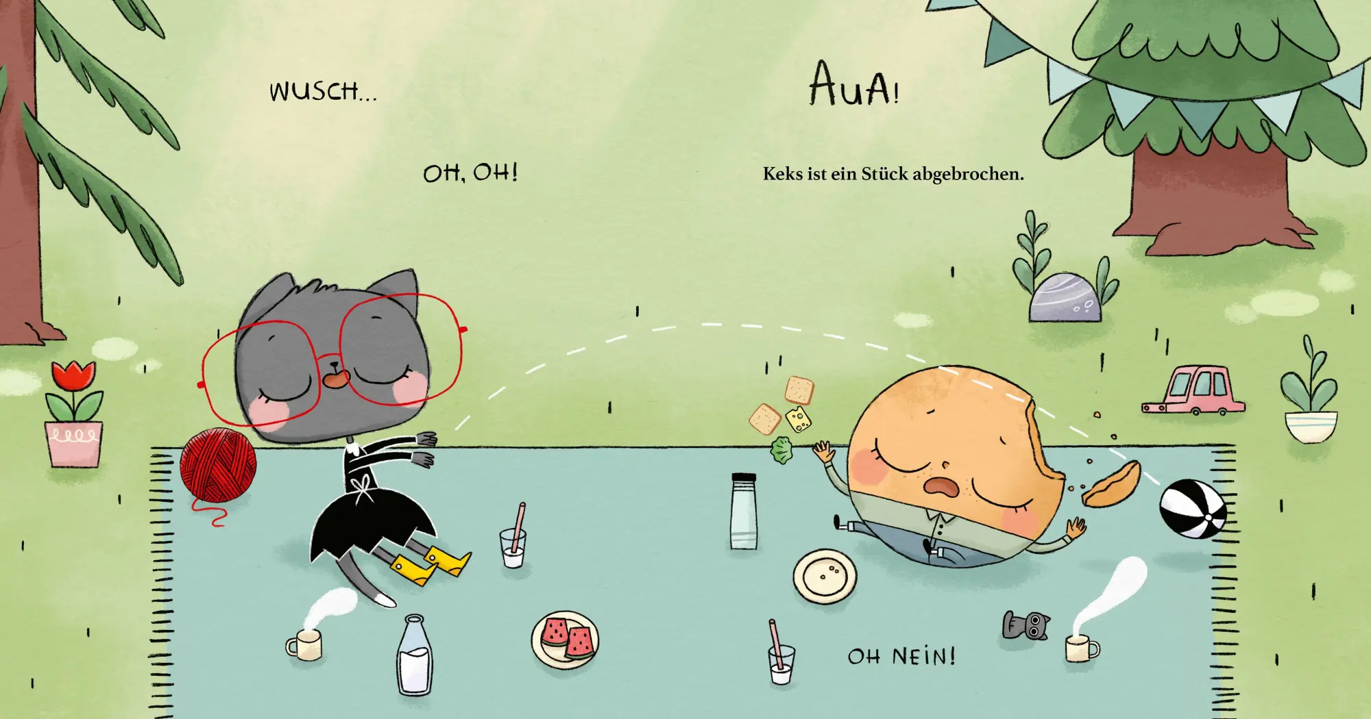 Bild: 9783219120714 | Ket &amp; Keks - Aua! (Ket &amp; Keks) | Robert Scheffner | Buch | Ket &amp; Keks