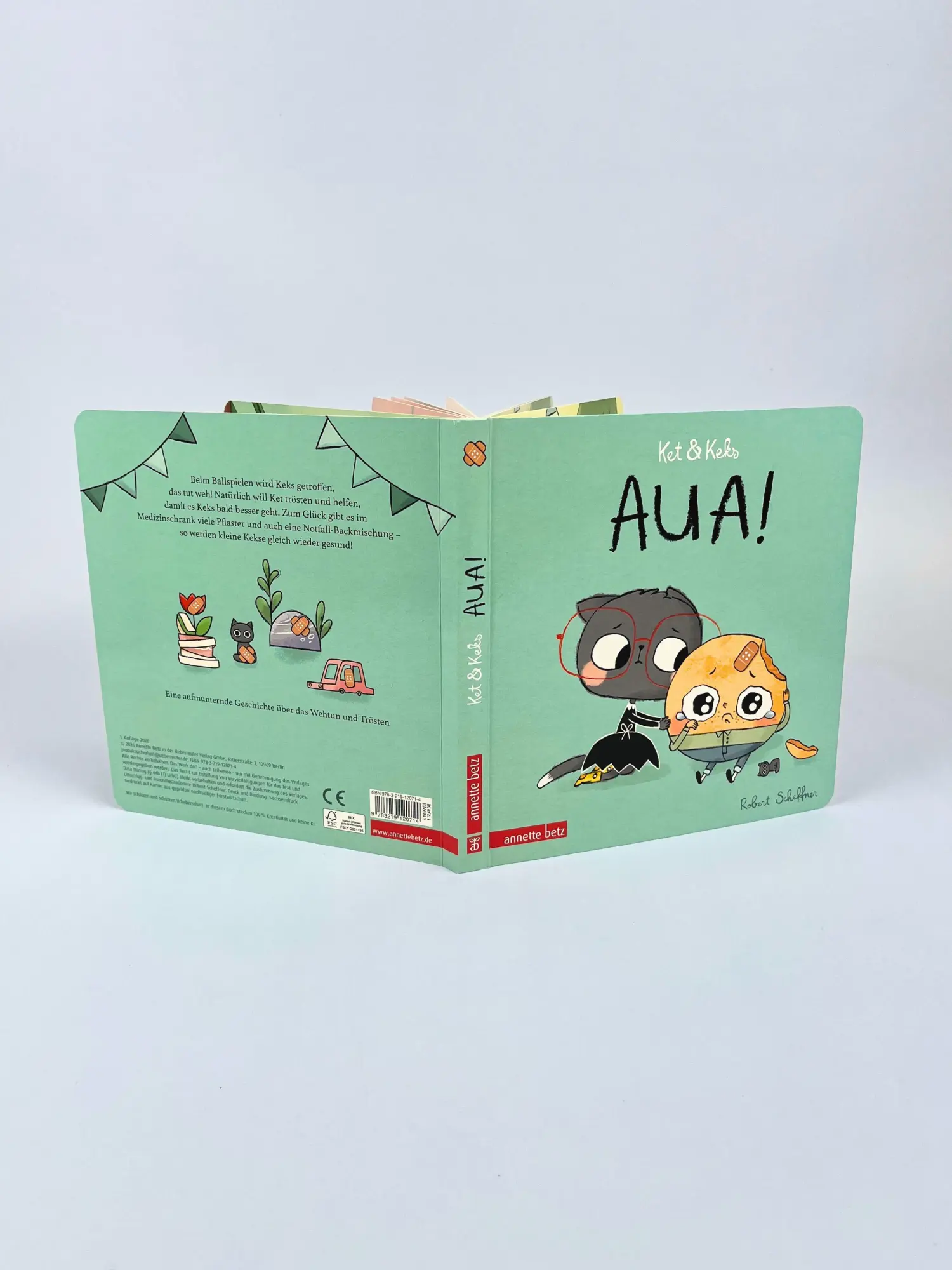 Bild: 9783219120714 | Ket &amp; Keks - Aua! (Ket &amp; Keks) | Robert Scheffner | Buch | Ket &amp; Keks