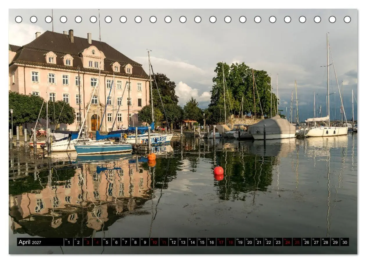 Bild: 9783569830714 | Lindau am Bodensee (Tischkalender 2027 DIN A5 quer), CALVENDO...