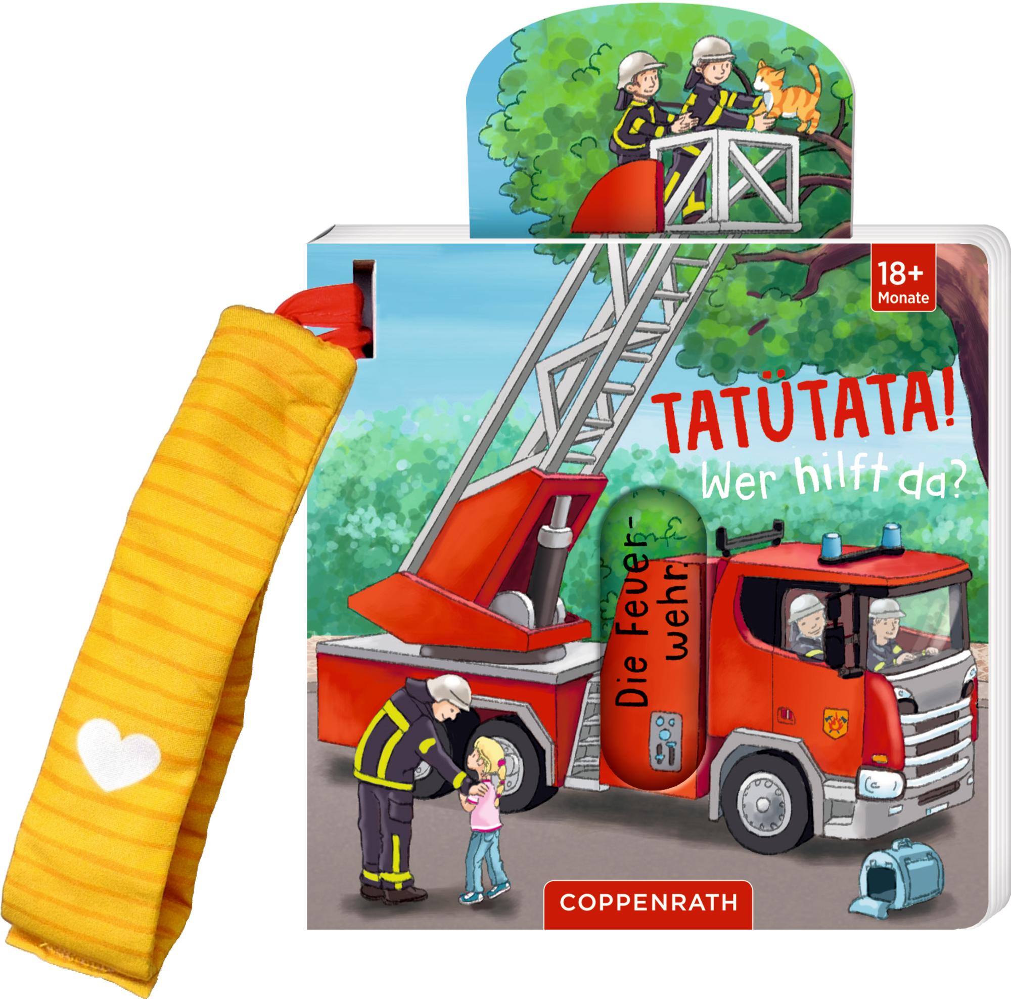 Cover: 9783649640714 | Mein Schieberbuch für den Buggy: Tatütata! Wer hilft da? | Antje Flad
