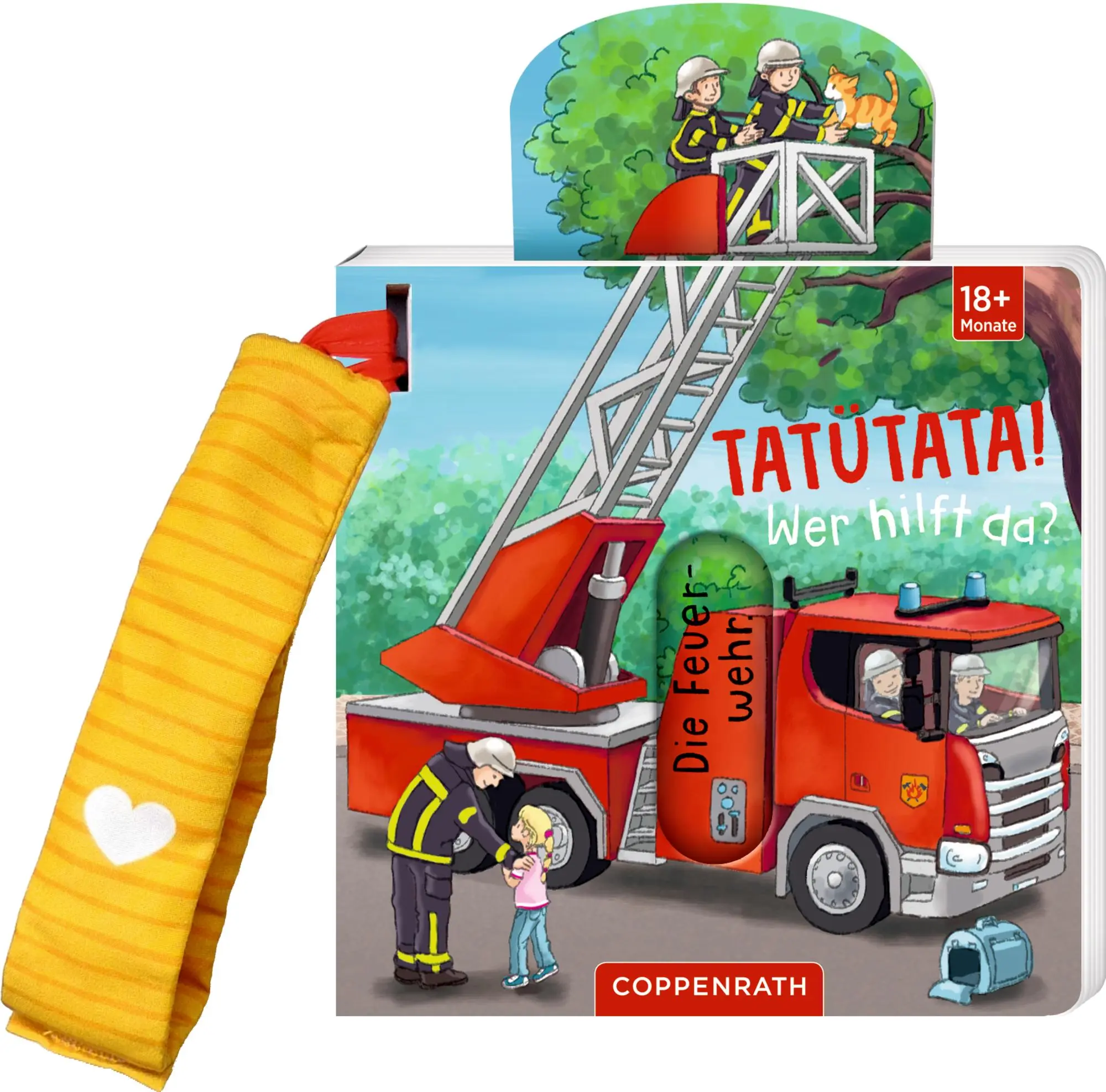 Cover: 9783649640714 | Mein Schieberbuch für den Buggy: Tatütata! Wer hilft da? | Antje Flad