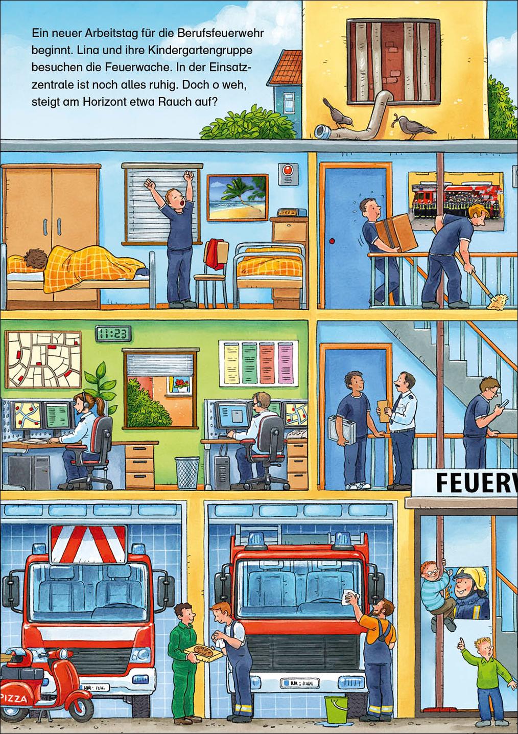 Bild: 9783743210714 | Wo ist das kleine Feuerwehrauto? | Loewe Von Anfang An | Buch | 16 S.