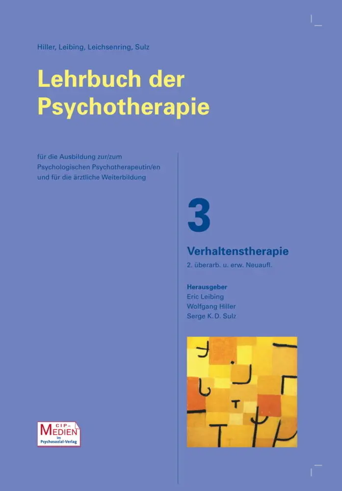 Cover: 9783862940714 | Verhaltenstherapie | Eric Leibing (u. a.) | Buch | 550 S. | Deutsch