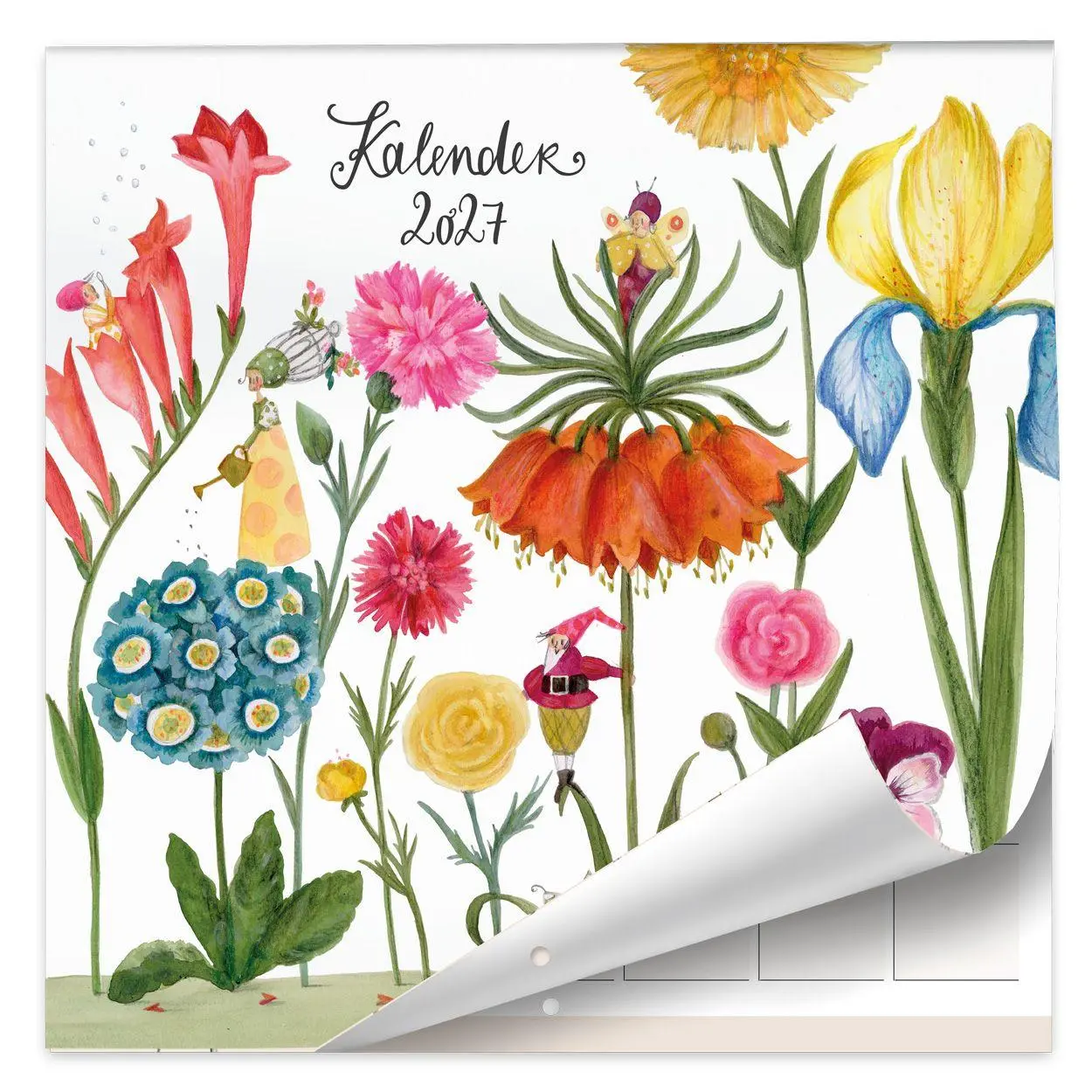 Cover: 9783911060714 | Broschürenkalender Blumen 2027 | Silke Leffler | Kalender | Deutsch