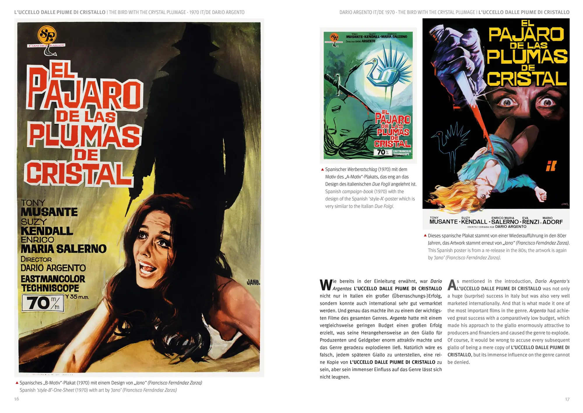 Bild: 9783982660714 | GIALLO MOVIE POSTERS Volume 2: 1970 - 1971 | Thorsten Benzel | Buch