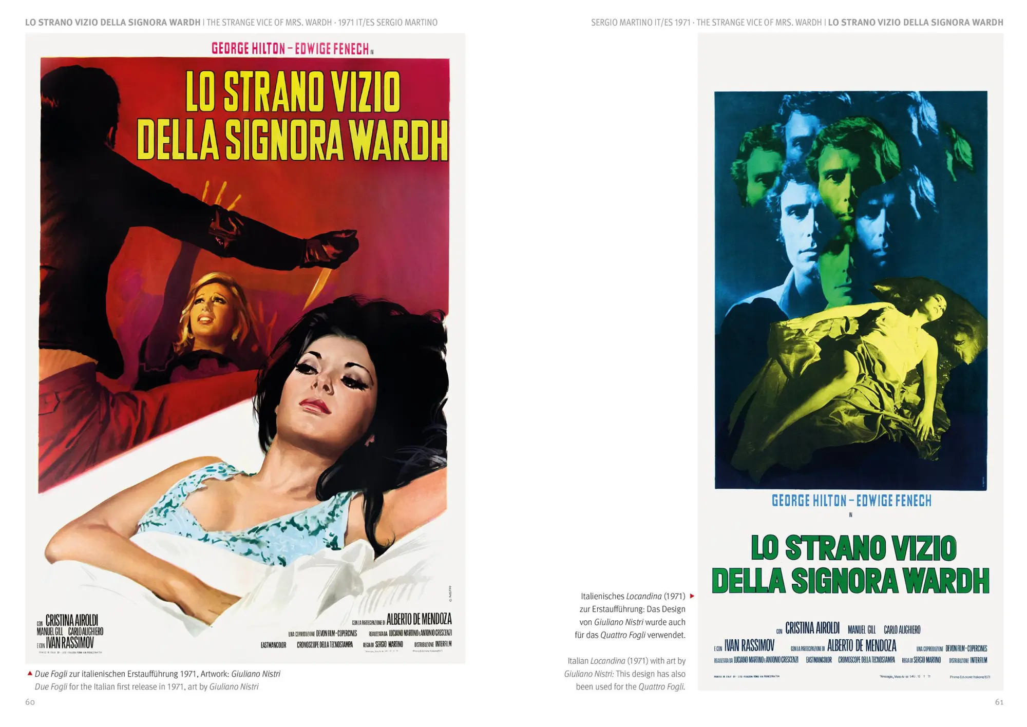 Bild: 9783982660714 | GIALLO MOVIE POSTERS Volume 2: 1970 - 1971 | Thorsten Benzel | Buch