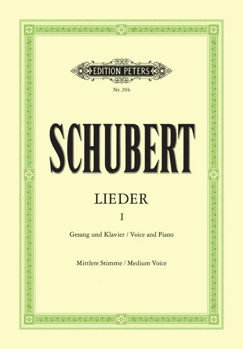 Cover: 9790014000714 | Lieder, Band 1, mittlere Stimme | Franz Schubert | Taschenbuch | 2001