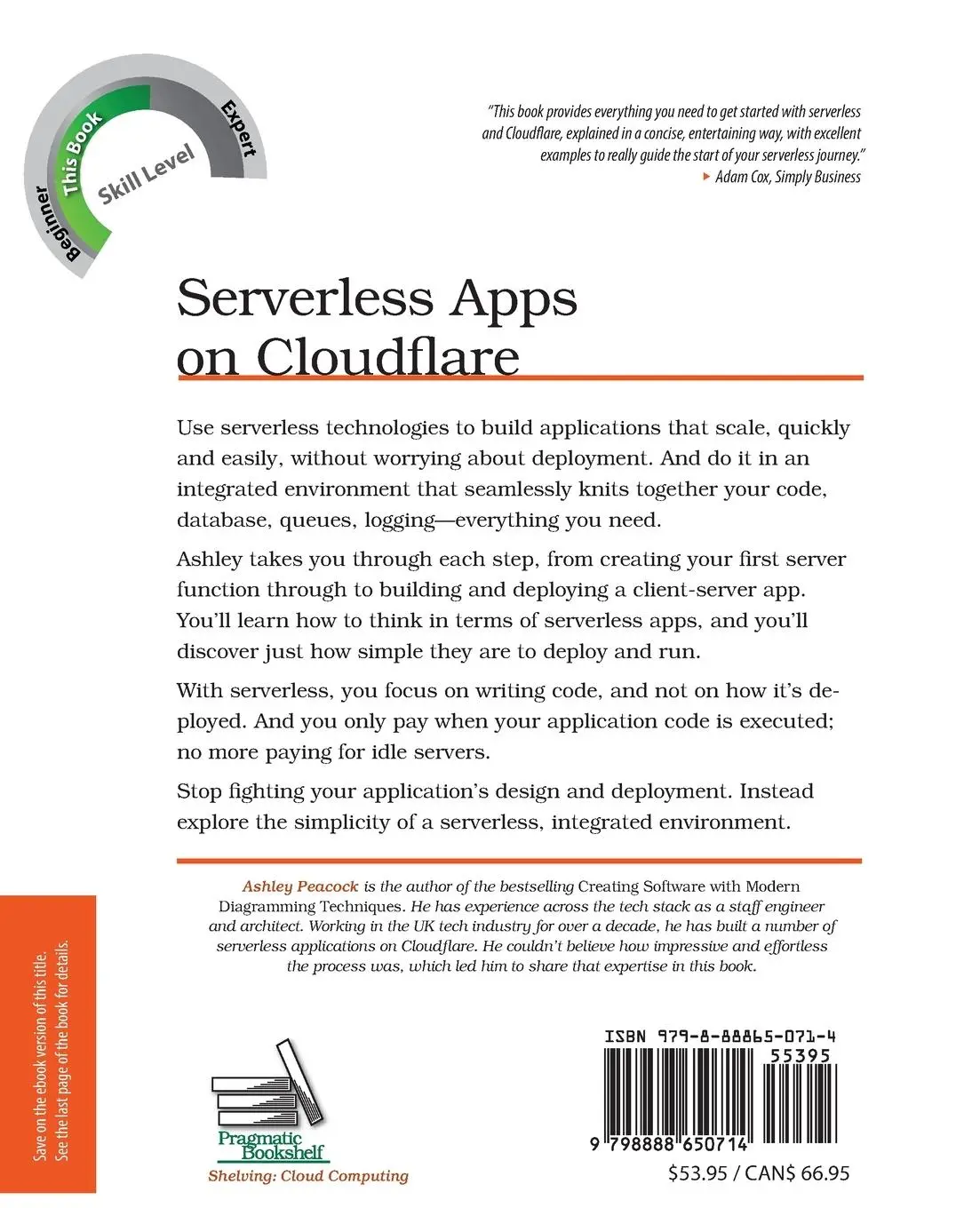 Rückseite: 9798888650714 | Serverless Apps on Cloudflare | Build Solutions, Not Infrastructure