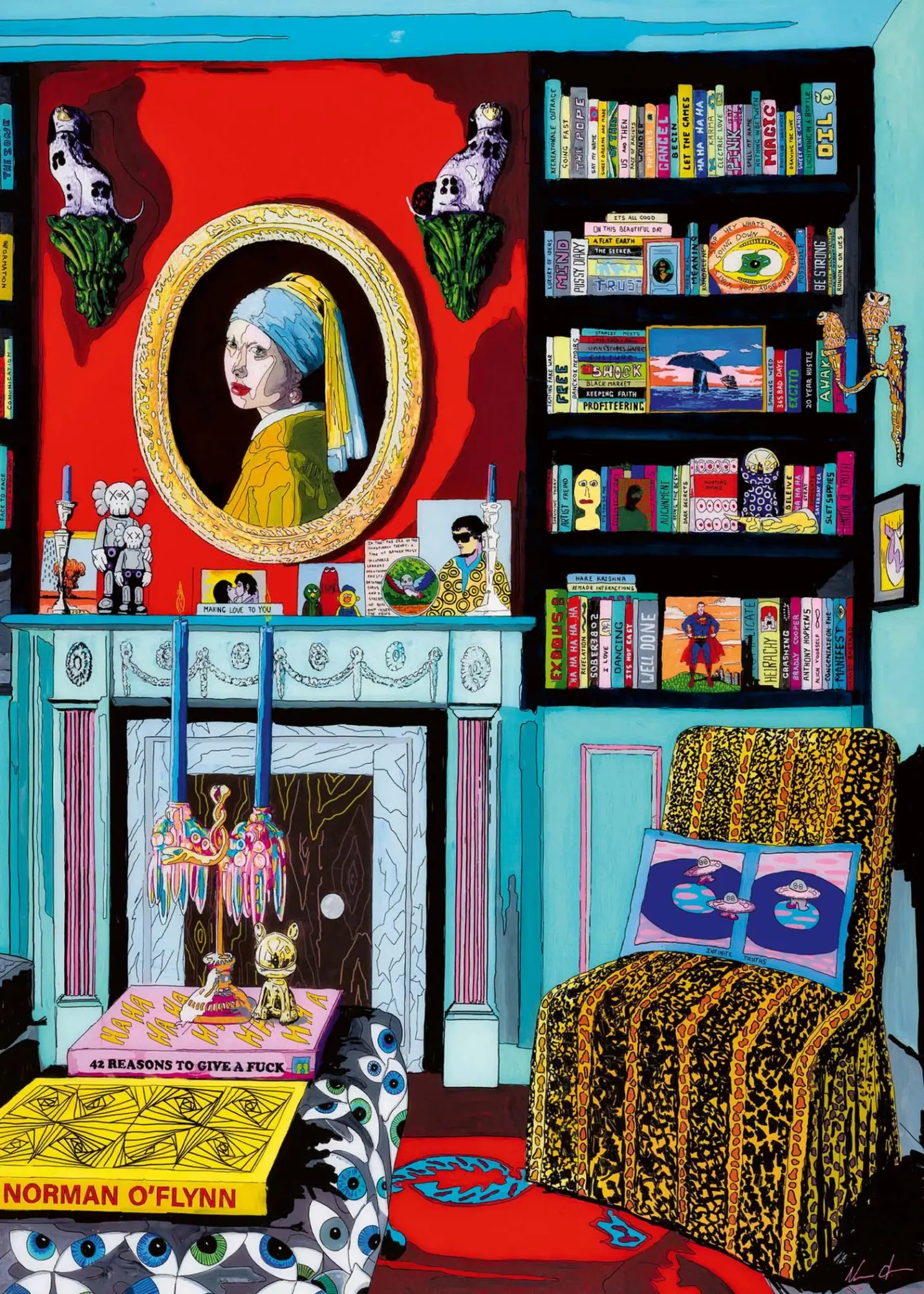 Bild: 4001689300814 | Room With Vermeer | 1000 Teile | Puzzle | Art Lab Puzzlereihe Heye