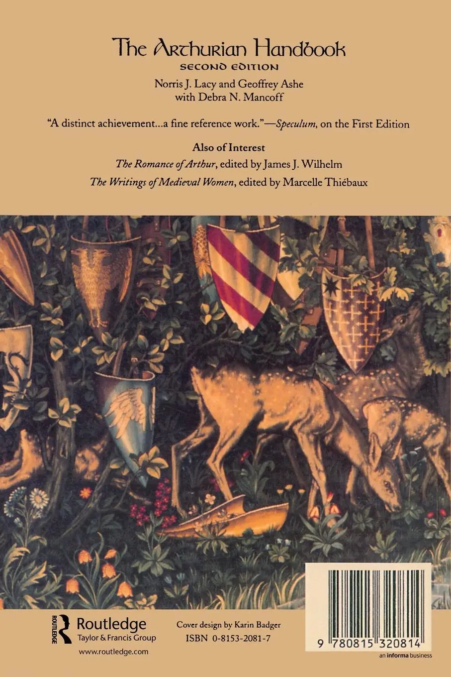 Rückseite: 9780815320814 | The Arthurian Handbook | Second Edition | Norris J. Lacy (u. a.)