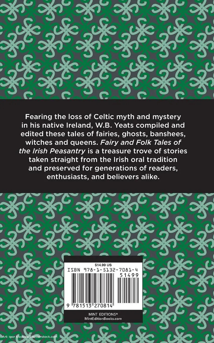 Rückseite: 9781513270814 | Fairy and Folk Tales of the Irish Peasantry | William Butler Yeats