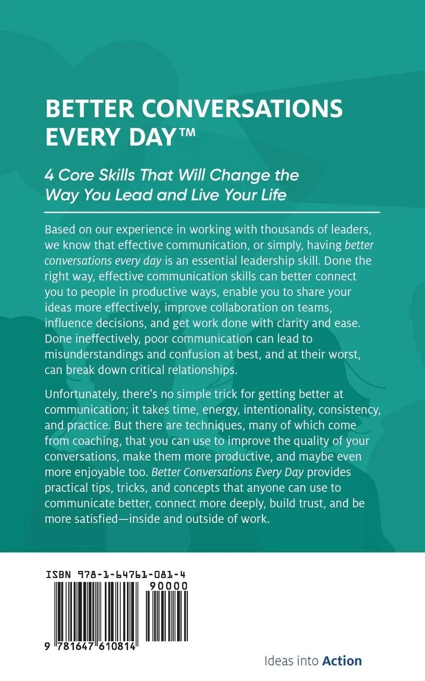 Rückseite: 9781647610814 | Better Conversations Every Day(TM) | Maggie Sass (u. a.) | Taschenbuch