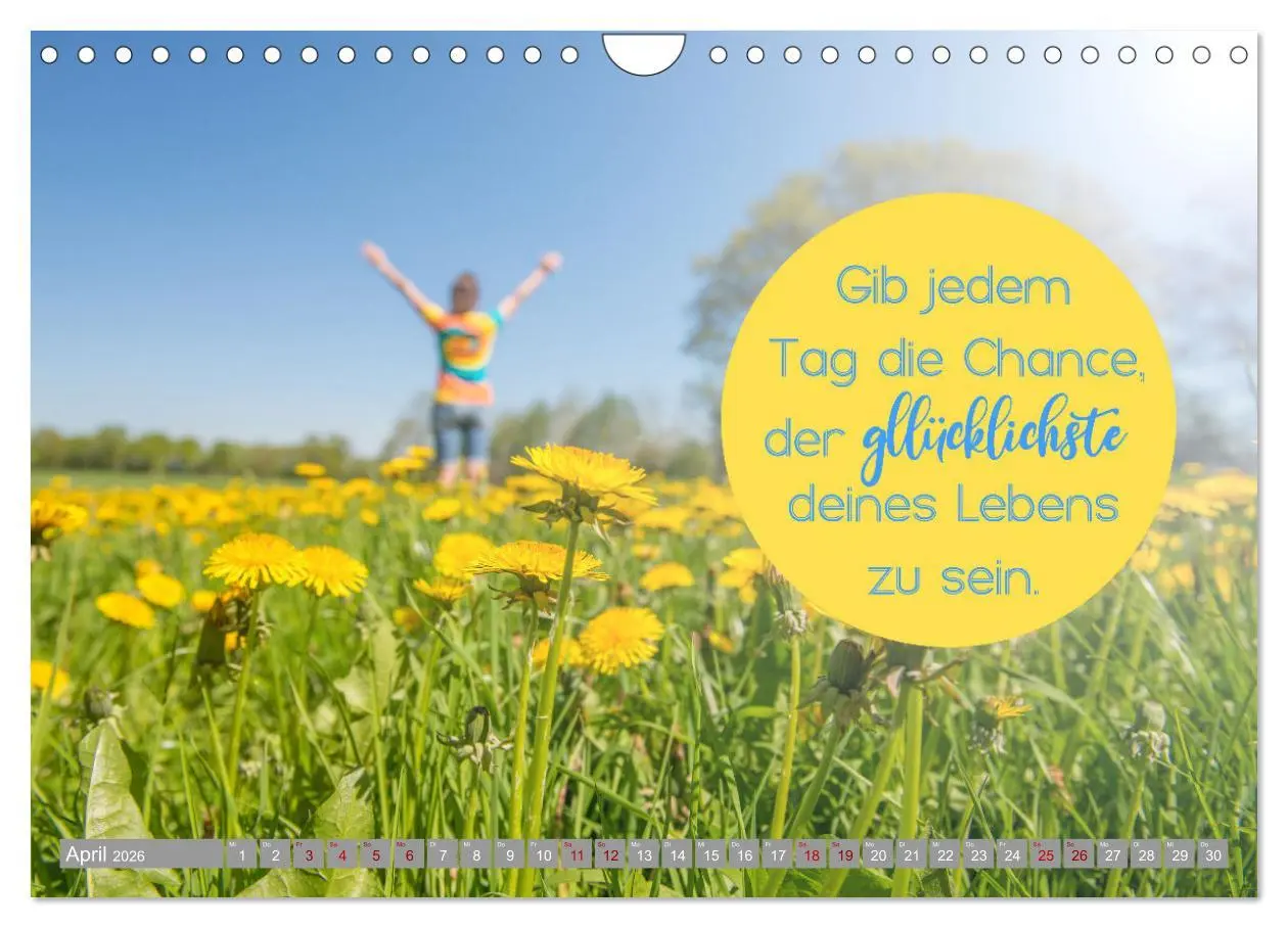 Bild: 9783457640814 | ACHTSAMKEIT - Wege des Glücks (Wandkalender 2026 DIN A4 quer),...