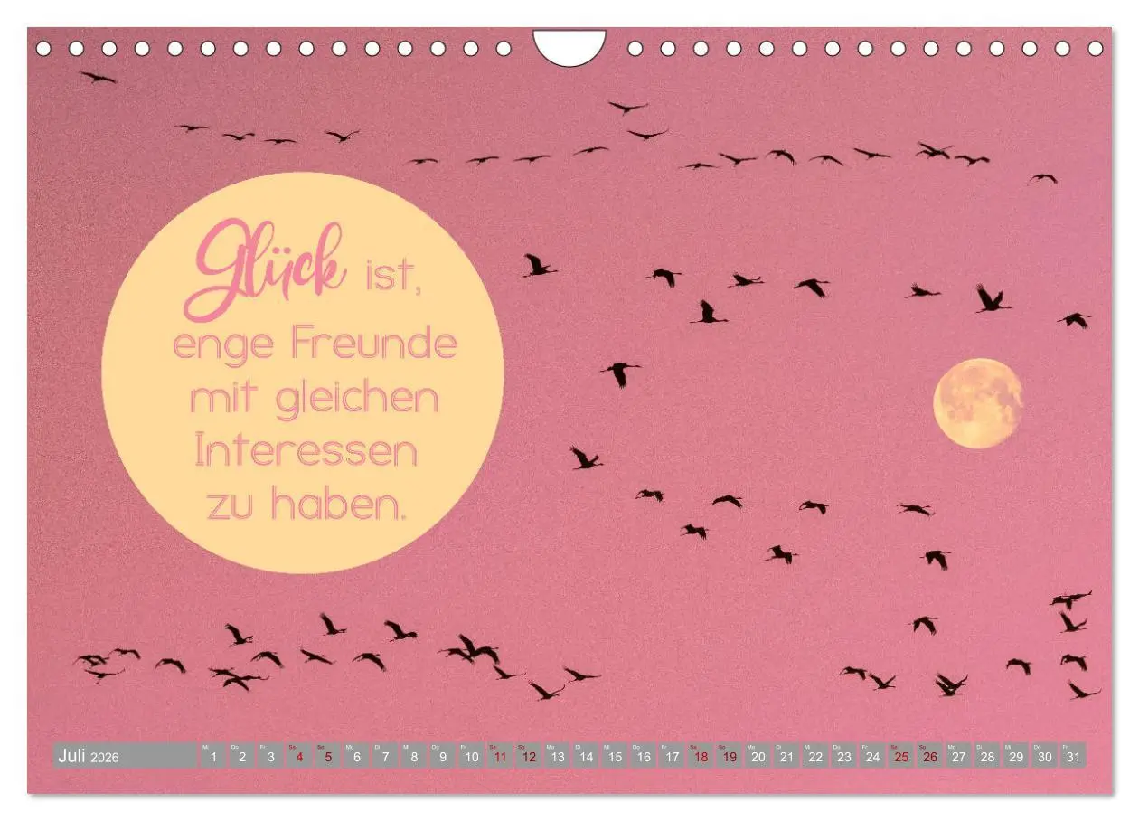 Bild: 9783457640814 | ACHTSAMKEIT - Wege des Glücks (Wandkalender 2026 DIN A4 quer),...