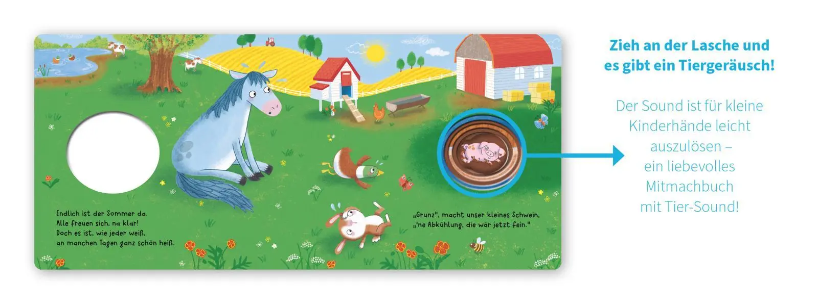 Bild: 9783480240814 | Zieh mal, hör mal: Grunz und platsch - ab in den Matsch! | Orso | Buch
