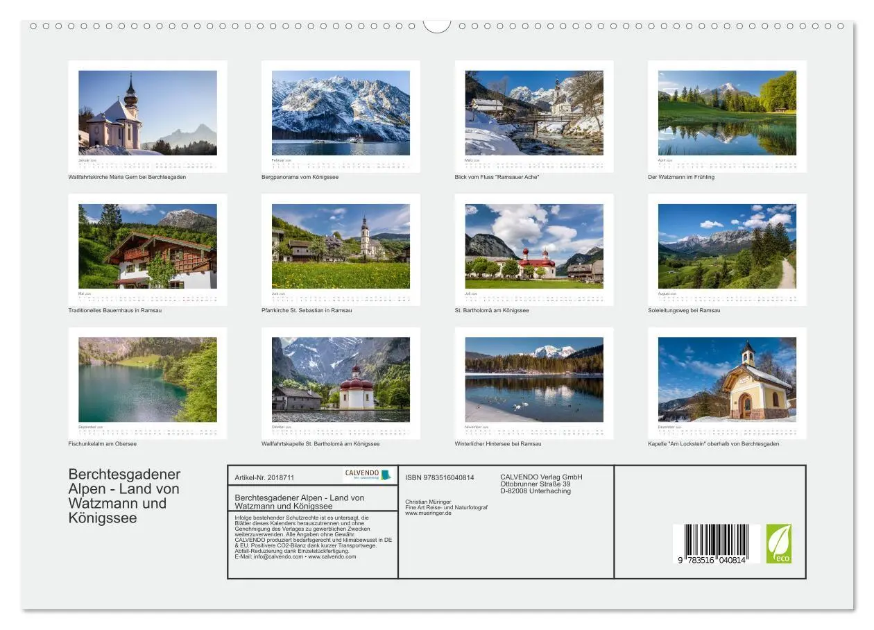 Bild: 9783516040814 | Berchtesgadener Alpen - Land von Watzmann und Königssee...