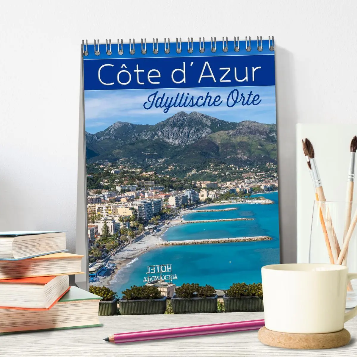 Bild: 9783516420814 | CÔTE D'AZUR Idyllische Orte (Tischkalender 2026 DIN A5 hoch),...