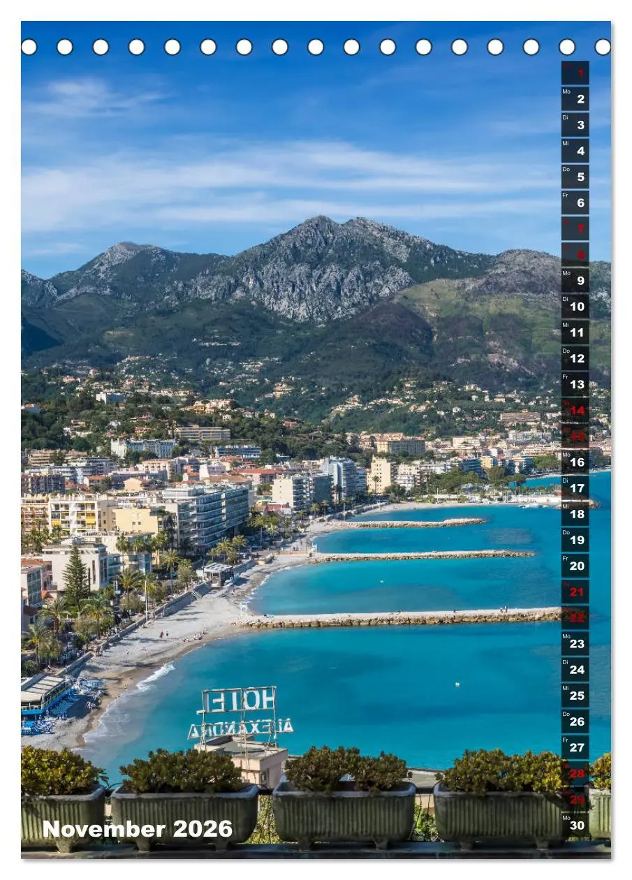 Bild: 9783516420814 | CÔTE D'AZUR Idyllische Orte (Tischkalender 2026 DIN A5 hoch),...