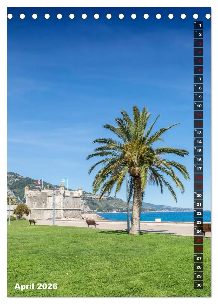 Bild: 9783516420814 | CÔTE D'AZUR Idyllische Orte (Tischkalender 2026 DIN A5 hoch),...