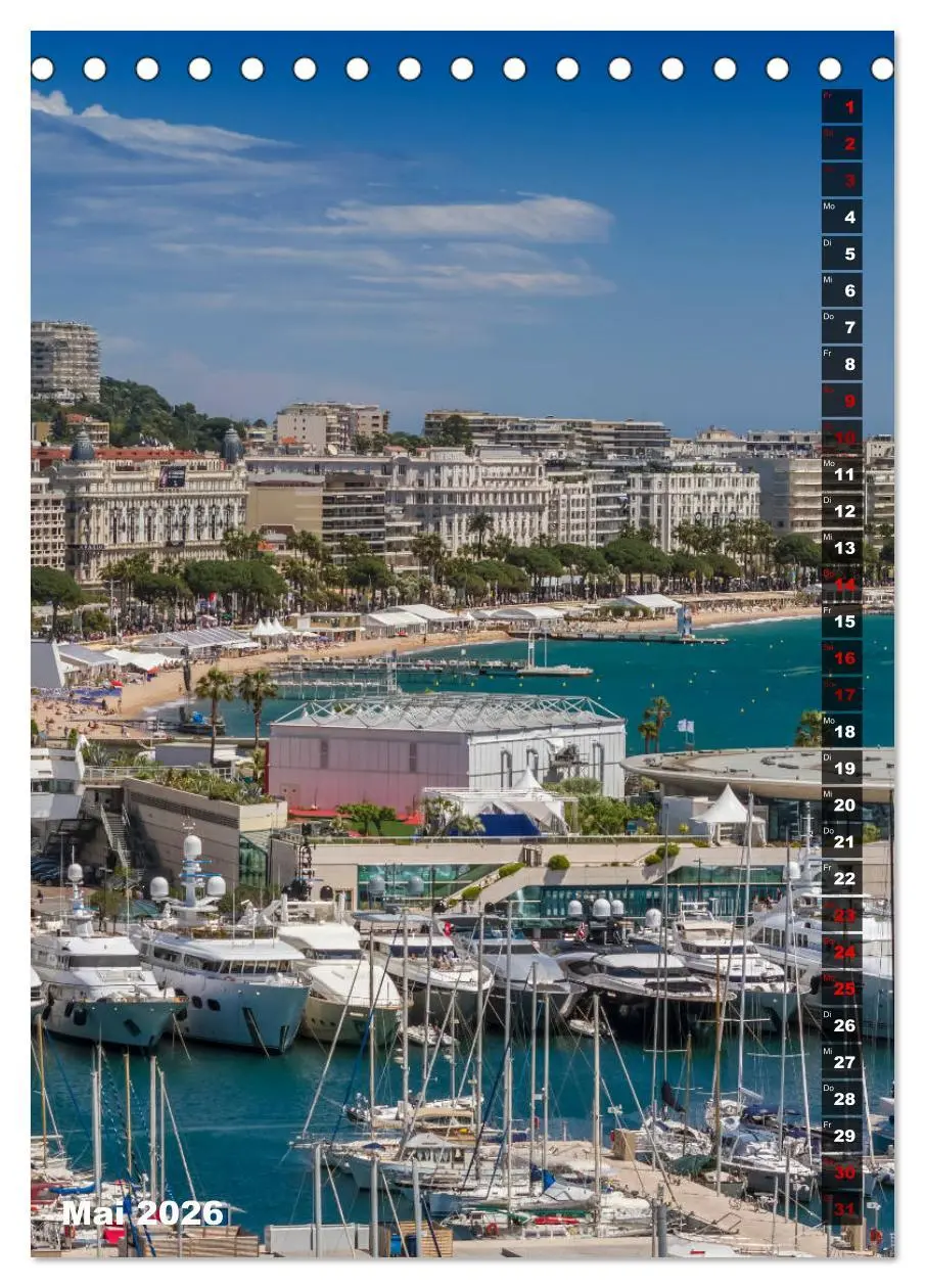 Bild: 9783516420814 | CÔTE D'AZUR Idyllische Orte (Tischkalender 2026 DIN A5 hoch),...