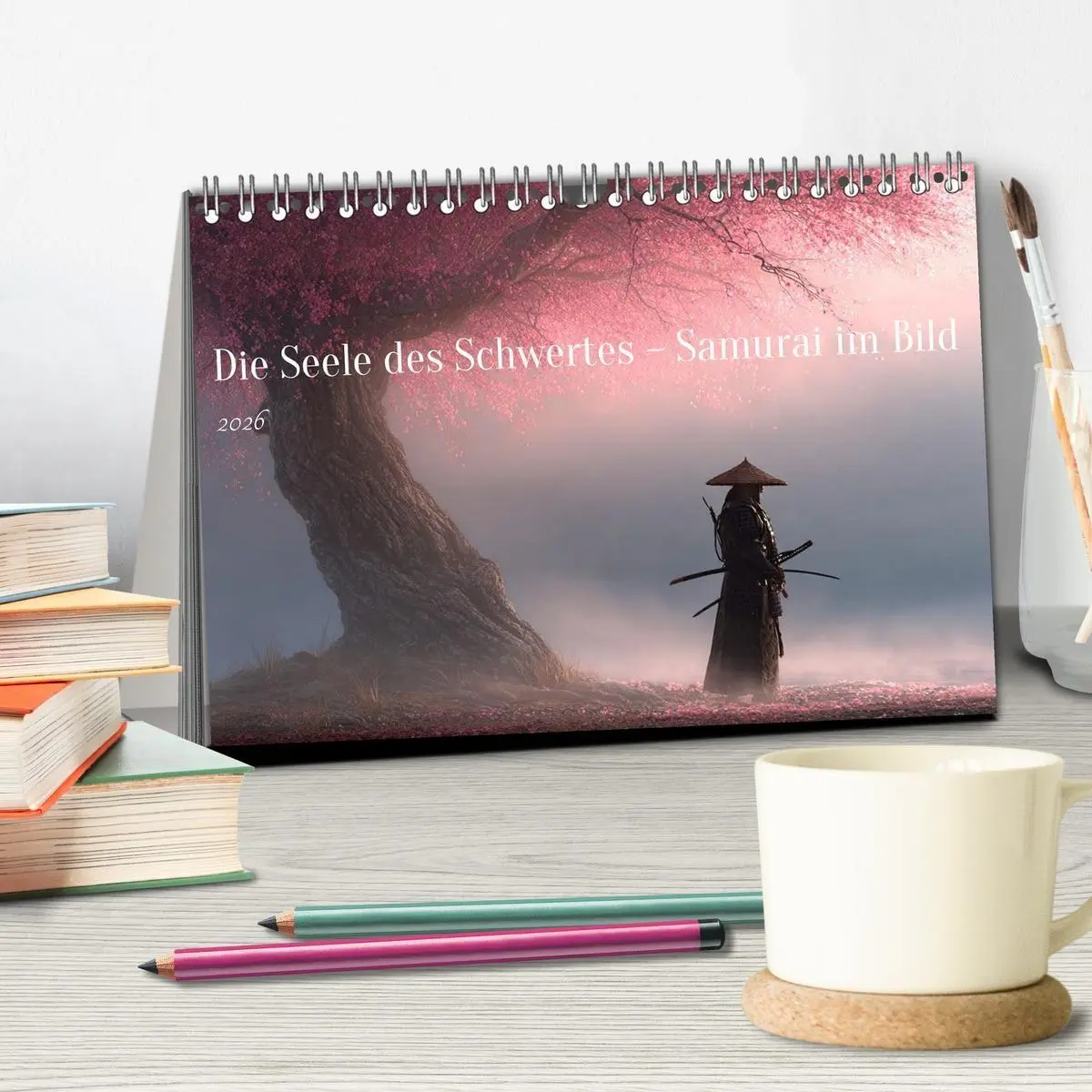 Bild: 9783516660814 | Die Seele des Schwertes - Samurai im Bild (Tischkalender 2026 DIN...