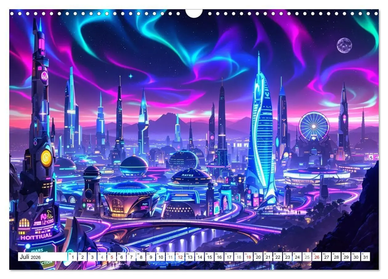 Bild: 9783516730814 | Neuer Morgen Mars (Wandkalender 2026 DIN A3 quer), CALVENDO...