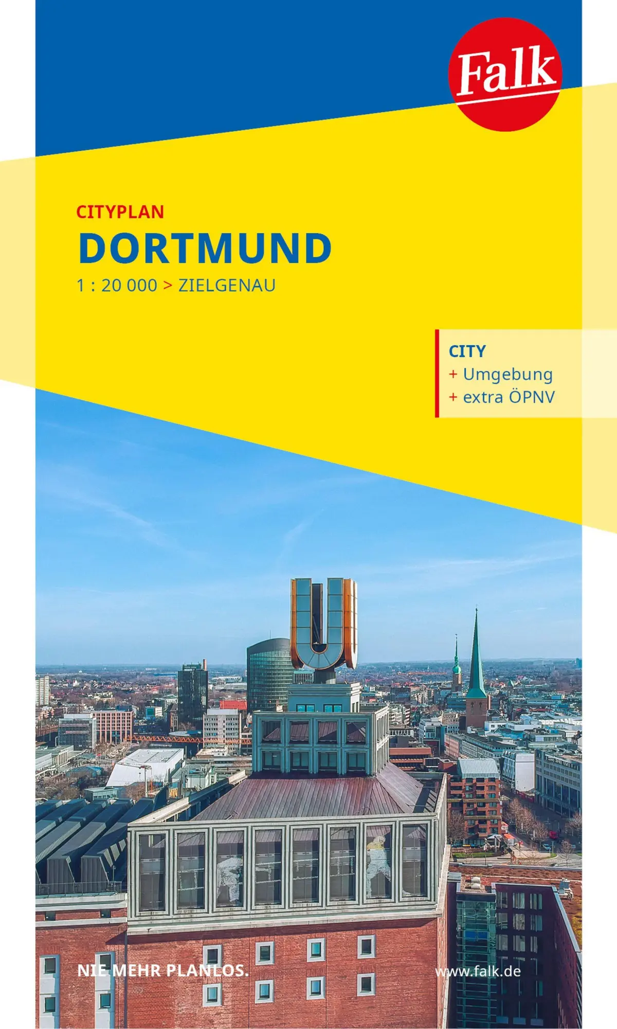 Cover: 9783827900814 | Falk Cityplan Dortmund 1:20.000 | (Land-)Karte | Falk Citypläne | 2024