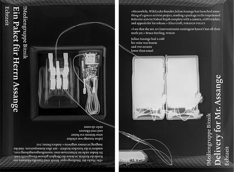 Cover: 9783905800814 | Delivery for Mr. Assange. Ein Paket für Herrn Assange | Daniel Ryser