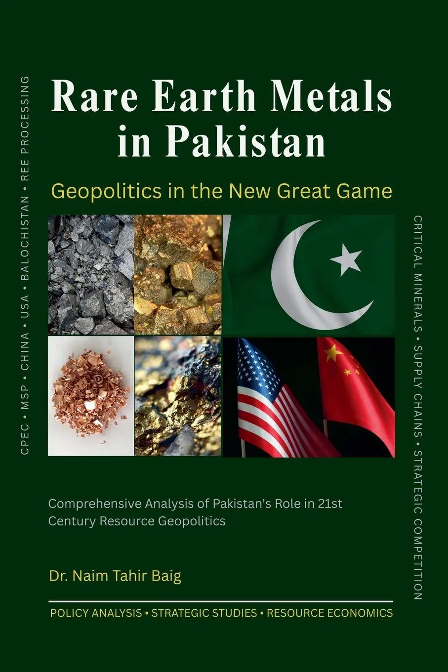 Cover: 9798231000814 | Rare Earth Metals in Pakistan | Geopolitics in the New Great Game