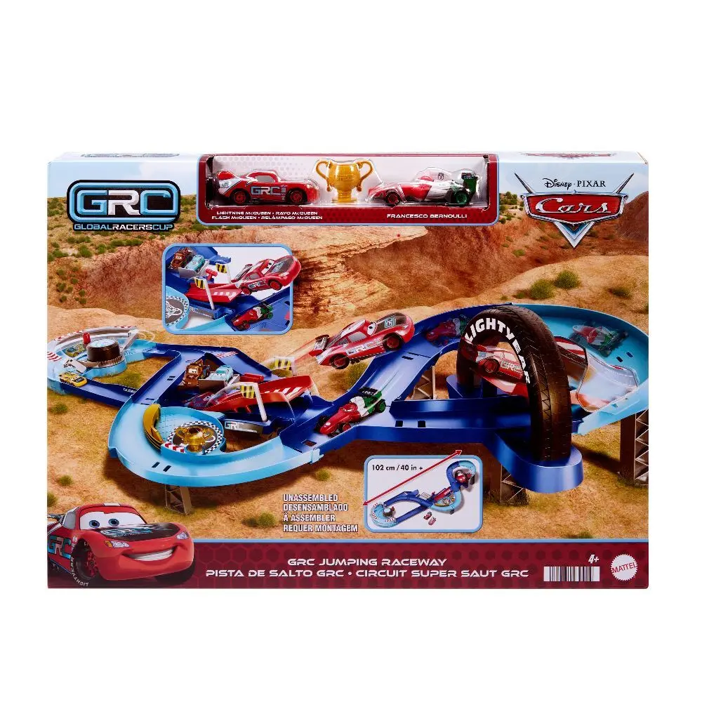 Cover: 194735230914 | Disney Pixar Cars GRC Sprung-Rennstrecke | Fensterkarton | HXJ32