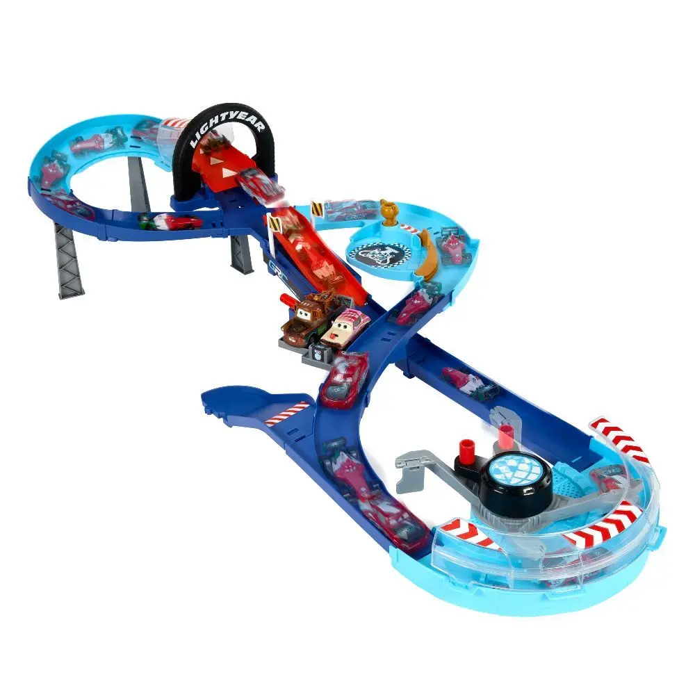 Bild: 194735230914 | Disney Pixar Cars GRC Sprung-Rennstrecke | Fensterkarton | HXJ32