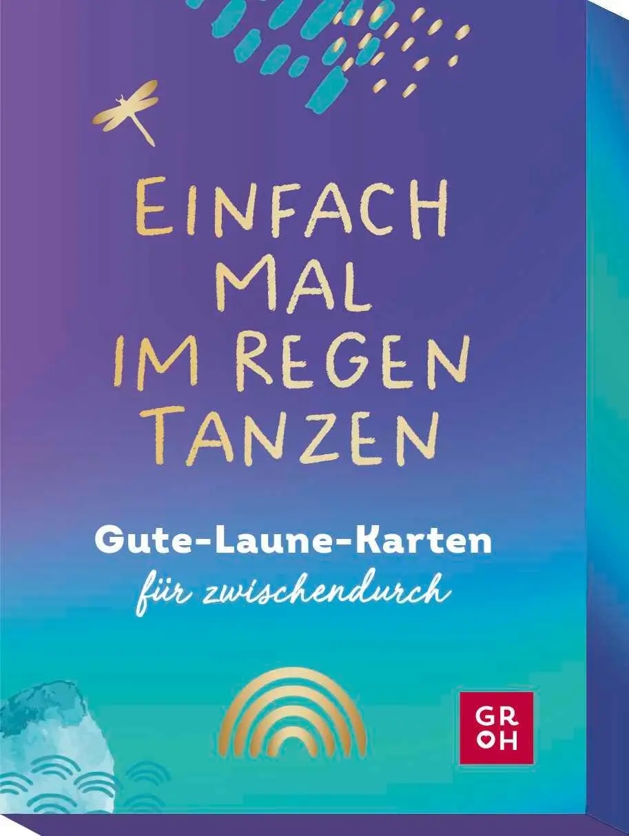Cover: 4036442010914 | Einfach mal im Regen tanzen | Groh Verlag | Box | Schachtel | 51 S. Cover: 4036442010914 | Einfach mal im Regen tanzen | Groh Verlag | Box | Schachtel | 51 S.